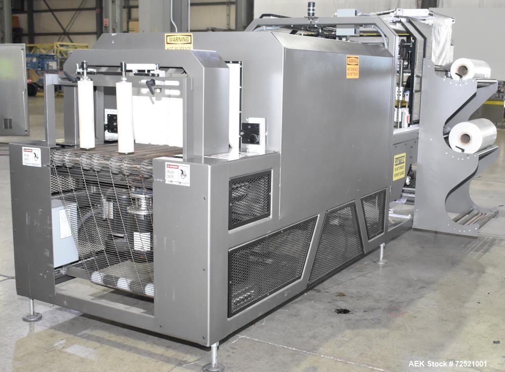 Used- American Packaging Machinery (APM) Model MIC-26 Inline Shrink Bundler with